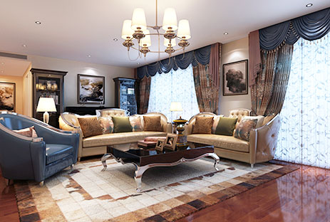 三湘七星府邸 歐式后現代風格 